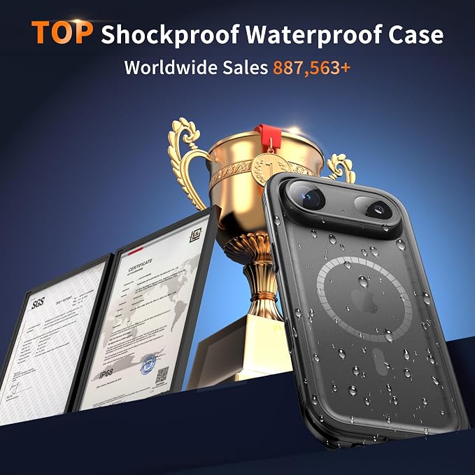 Cozycase for iPhone Air Waterproof Shockproof Dustproof Case - Image 10