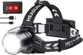 Super Bright Headlamp Rechargeable 99000 Lumens, 7 Modes Head Lamp, Zoomable by HeadlampRechargeable