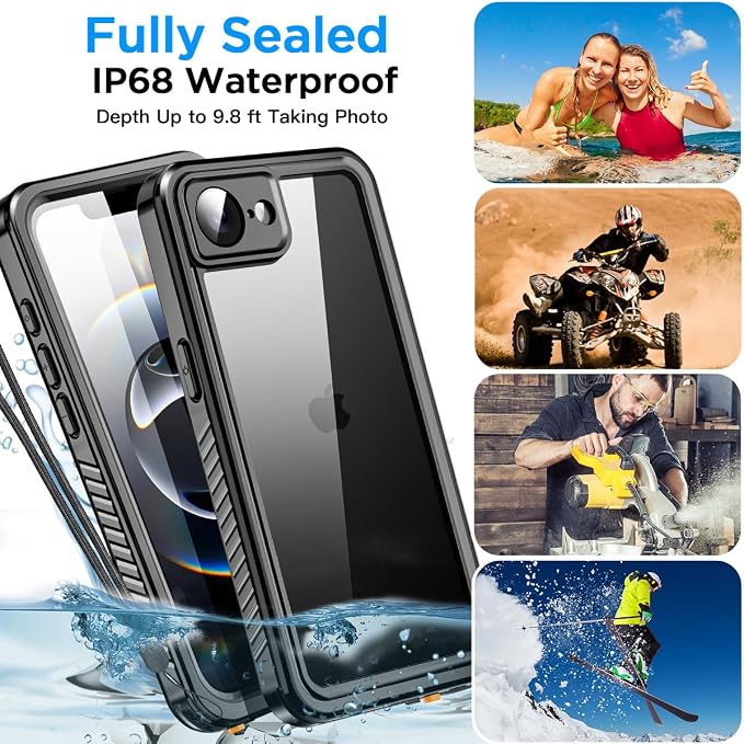 AICase for iPhone 16e Case/iPhone 17e Case Waterproof - Image 8