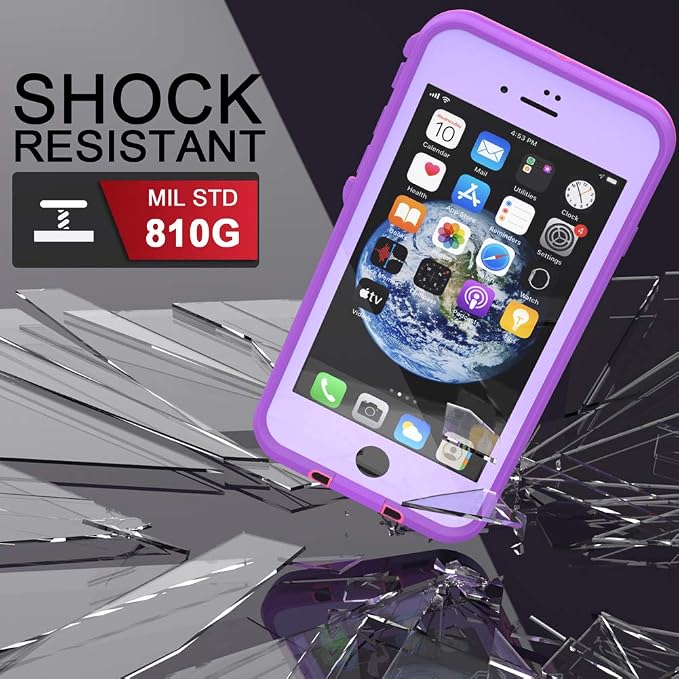 Diverbox for iPhone SE 2020 Waterproof Case iPhone 8 Waterproof Case, - Image 6