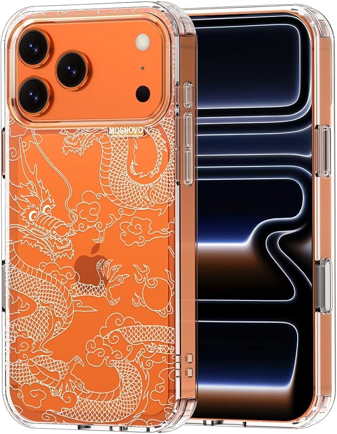MOSNOVO for iPhone 17 Pro Max Case | Military Grade 6.6ft Drop Tested | Camera by Mosnovo