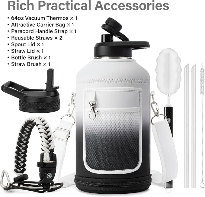 DYSANKY Insulated Water Bottle | Thickened Stainless Steel Vacuum Metal | - Image 2