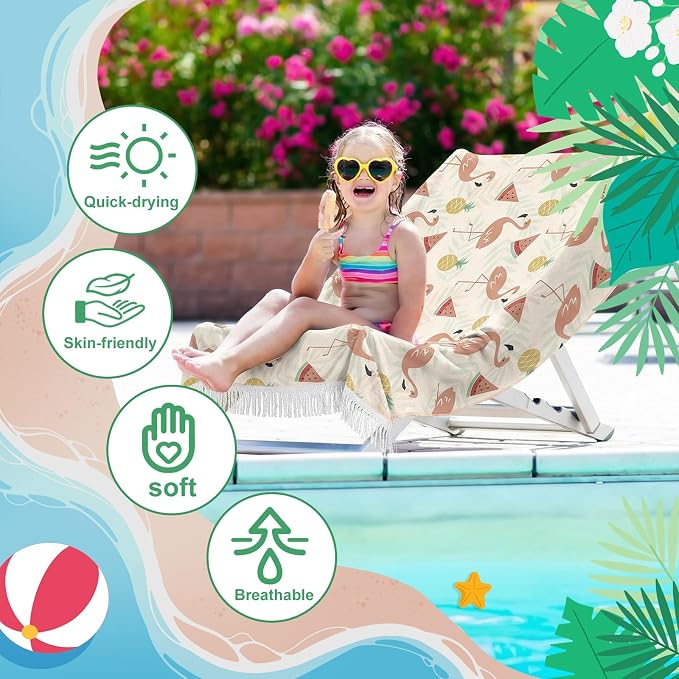 Peryiter 24 Pack Microfiber Oversize Turkish Beach Towel Set 12 Large Absorbent - Image 3