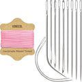Upholstery Repair Kit: Waxed Sewing Thread & Heavy Duty Needles by VONEEDL