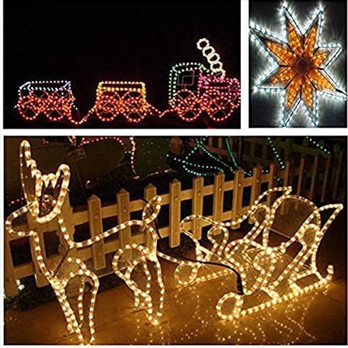 150ft LED Rope Lights Outdoor, 1080 LED Connectable and Flexible Tube Lights - Image 7