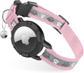 Reflective AirTag Cat Collar, Integrated Cat Tracker Collar by ODOKELE