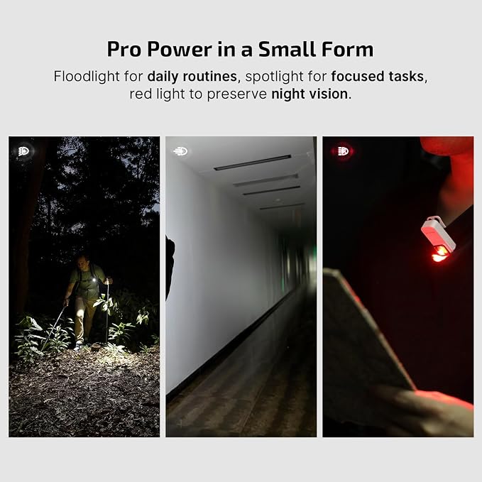OLIGHT Oclip Pro EDC Flashlight Clip-on Light, Rechargeable 500 Lumens - Image 2