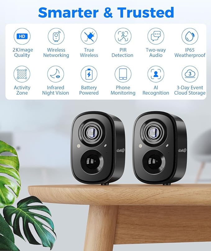 2K Wireless Security Cameras - Image 8
