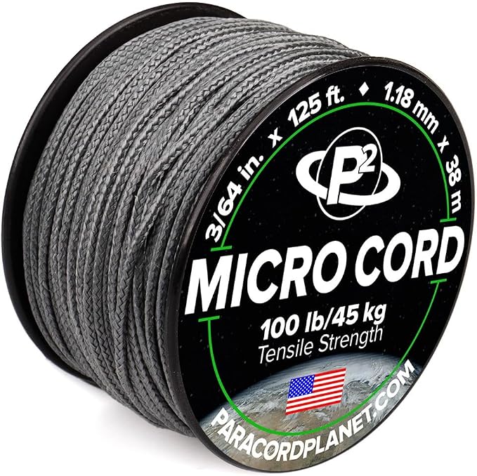 Paracord Planet Micro Paracord – Thin Braided Cord by ParacordPlanet