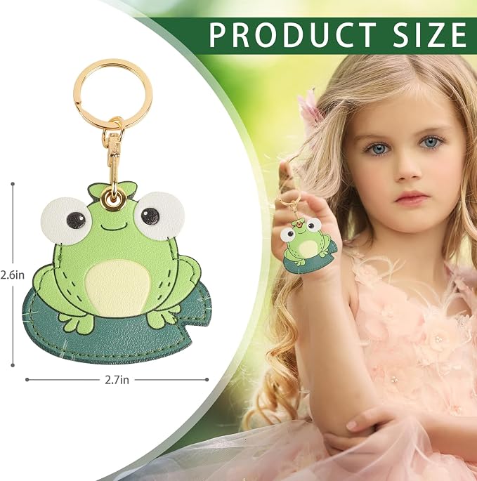Leather Keychain Case Holder Compatible - Image 2