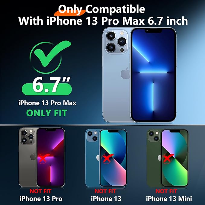 Red2Fire 2025 New for iPhone 13 Pro Max Case Waterproof, Phone Case for iPhone - Image 7