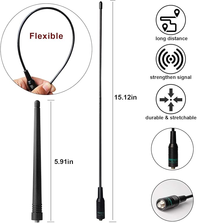 BaoFeng UV-5R 8 Watt Ham Radio BaoFeng Radio - Image 4