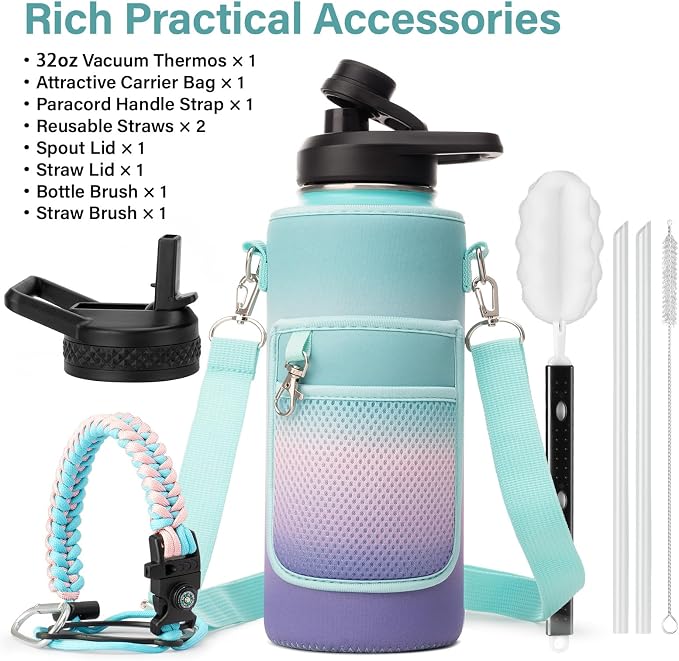 DYSANKY Insulated Water Bottle | Thickened Stainless Steel Vacuum Metal | - Image 2