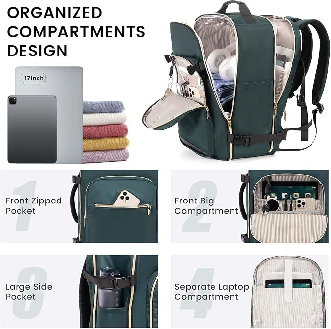 LOVEVOOK 40L Large Travel Backpack - Image 2