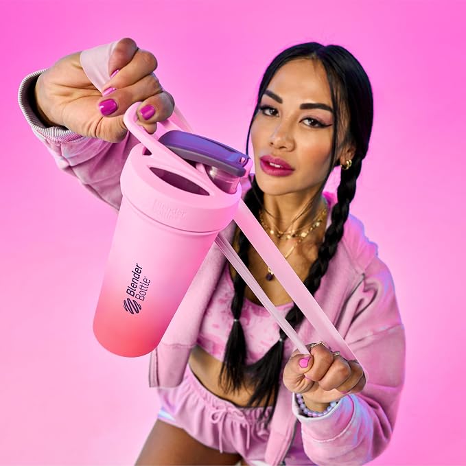 BlenderBottle Sport Sleek Insulated Stainless Steel Shaker Bottle - Image 6