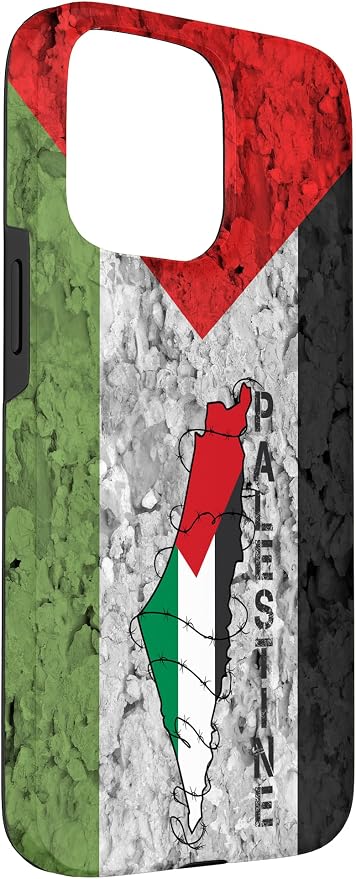 Kufiya PALESTINE Keffiyeh flag, Palestinian Map pattern Case - Image 3