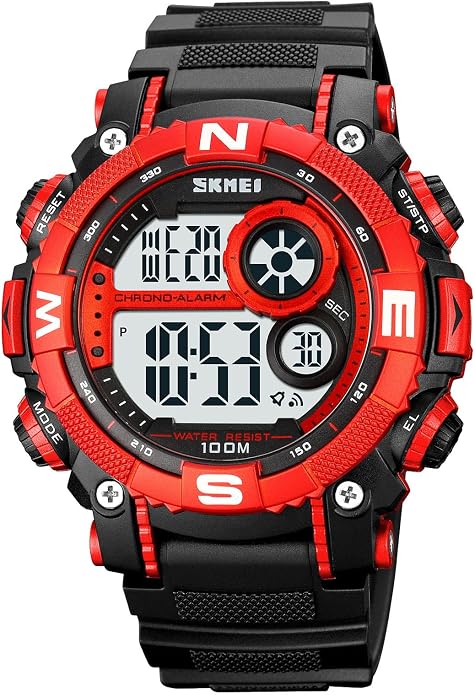 FANMIS Mens Military Multifunction Digital LED Watch Electronic Waterproof by FANMIS