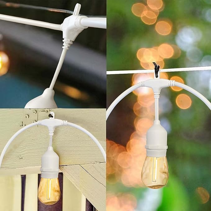 Banord Outdoor String Lights, 50FT Waterproof Patio Lights - Image 5