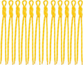 Paracord Keychain Paracord Bag Charm 12pcs Braided Nylon Rope Keychain Cord by Cmidy