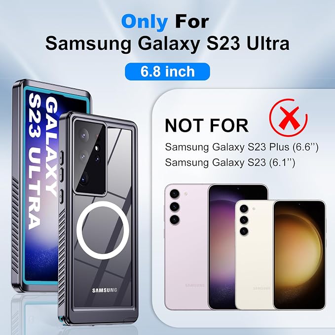 for Samsung Galaxy S23 Ultra Waterproof Case - Image 2