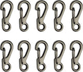 SWATOM Small Mini Carabiner Clip Tiny Spring Snap Hook Keychains Micro by SWATOM