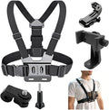 Adjustable Mobile Phone Chest Strap Harness Mount, Compatible by Ogetok
