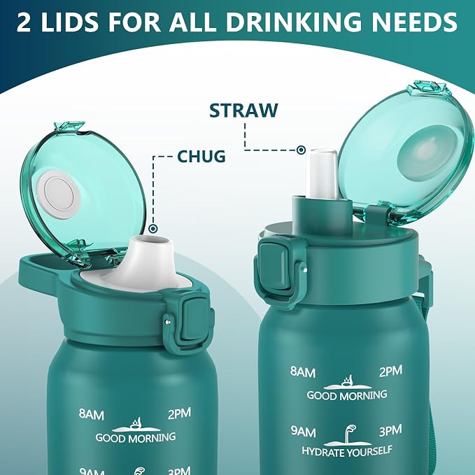 SLUXKE 17oz Insulated Water Bottle - Image 2