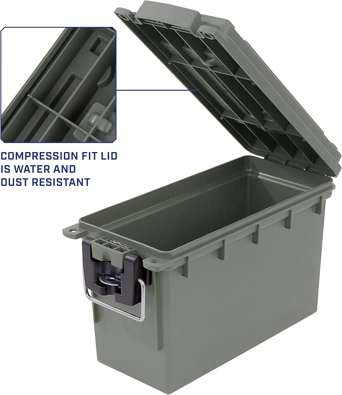 Sheffield 12757 4-Pack Ammo Storage Box, Stackable .30 Cal Field Boxes - Image 4