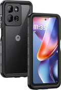 Lanhiem for Moto G 5G 2025 Case, IP68 Waterproof Dustproof Shockproof Case by LanhiemHome