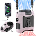 Socool 10000mAh Portable Waist Fan Clip on Wearable Belt Personal Fan by Socoolfancoolinhand