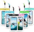 ProCase 6 Pack Waterproof Phone Pouch Dry Bag Underwater Case by ProCase