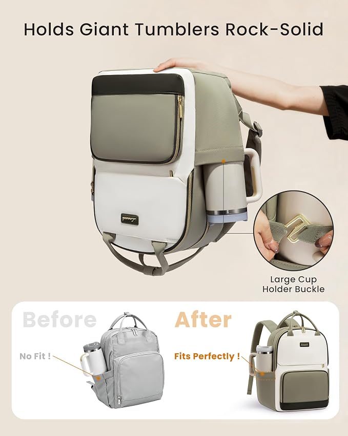 LOVEVOOK Laptop Backpack for Women - Image 3