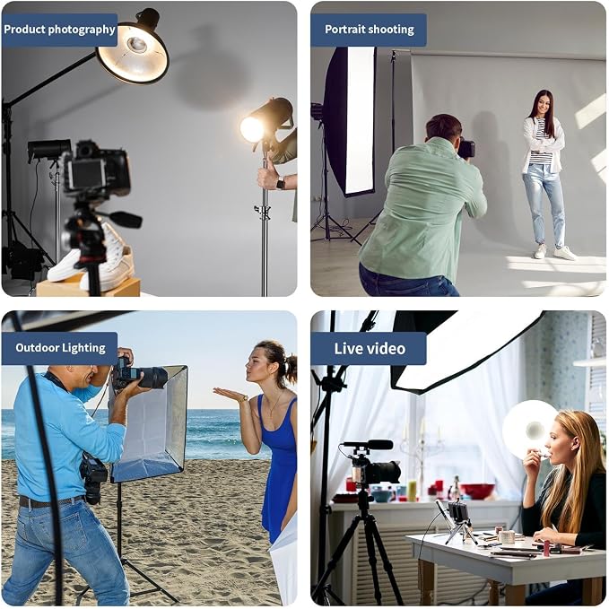 Kate 2 Pack Heavy Duty Light Stand Tripod - Image 6