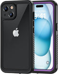 Lanhiem for iPhone 15 Case, IP68 Waterproof Dustproof Shockproof Cases by LanhiemHome
