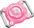 Waterproof Dog Collar Holder for Airtag Pink – Ultra-Durable, Shockproof Case by HASSLICKIT