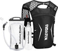 KUYOU Running Vest for Women & Men, Lightweight Hydration Backpack by KUYOU