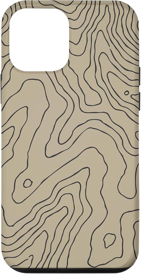 Coyote Country Guide Lines Topographical Contour Map Case by Unknown