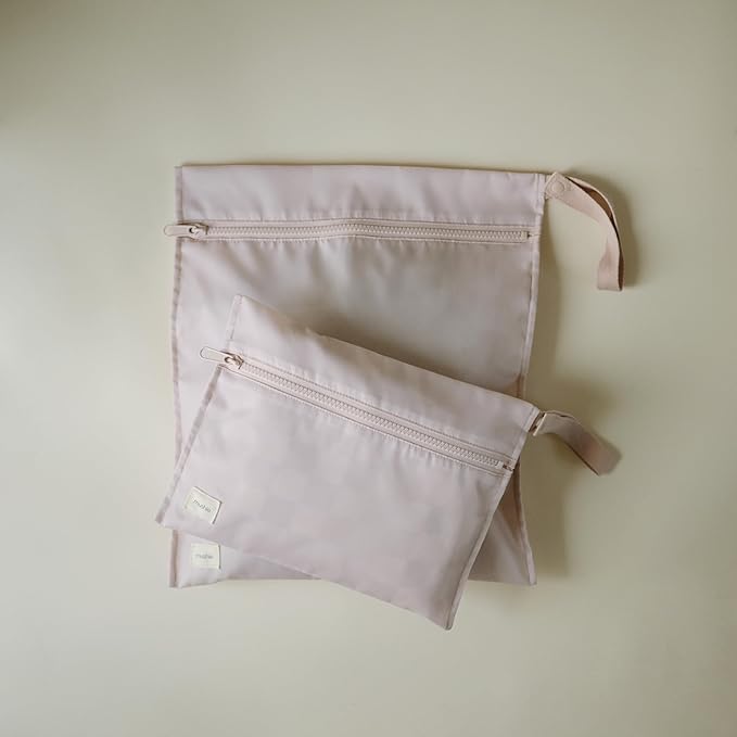 mushie Water Resistant Wet Bags | Large & Small Reusable Storage Bag - Image 2