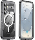 for Samsung Galaxy S25+ Plus Waterproof Case, Magnetic Heavy Duty Military by Haireca