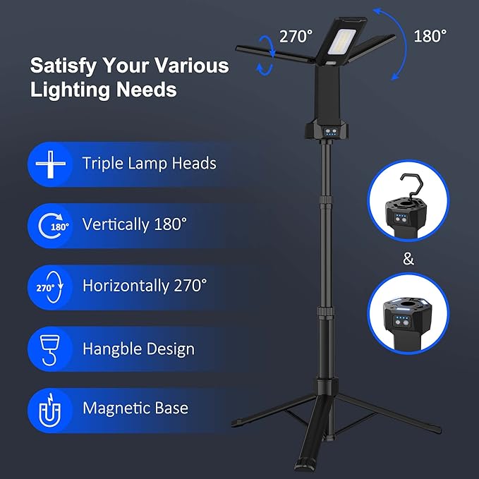 Rechargeable LED Work Light - Image 4