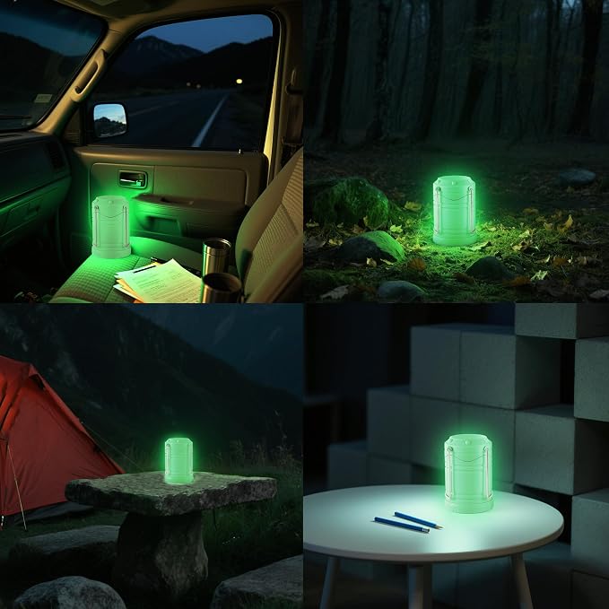Lichamp LED Camping Lantern, 4 Pack Battery Powered Flashlight - Image 8