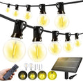 150FT Solar Lights Outdoor Waterproof: G40 45M Shatterproof Bulbs Patio Lights by Unknown