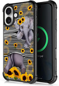 for iPhone 17 Case, for MagSafe Graphic Design for Girl Boy Soft Silicone Hard by FKBRCL4U