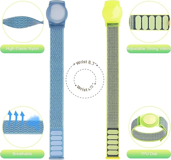 Kids Wristband Compatible with Apple AirTag, Protective Case - Image 4