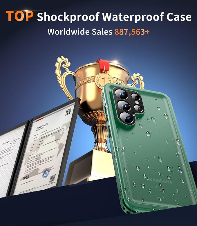 Cozycase Top Waterproof Case for Samsung Galaxy S26 Ultra - Image 18