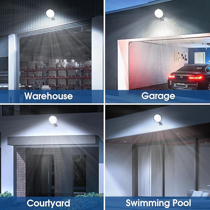 LED Barn Light, 150W 20000LM Dusk to Dawn Outdoor Security Light, 150° - Image 7