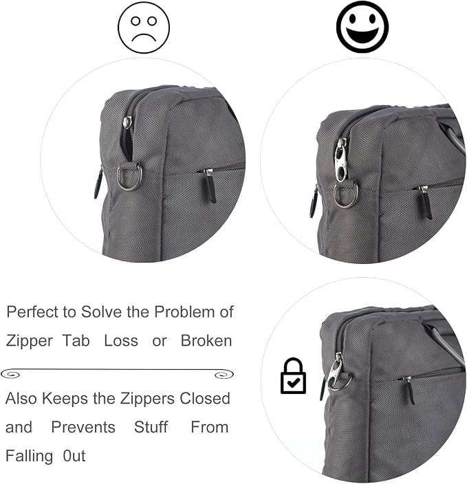 Zpsolution Zipper Clips Anti Theft - Image 5