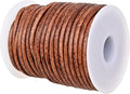 GENIQUE Real/Genuine Round Leather String Cord by GENIQUE