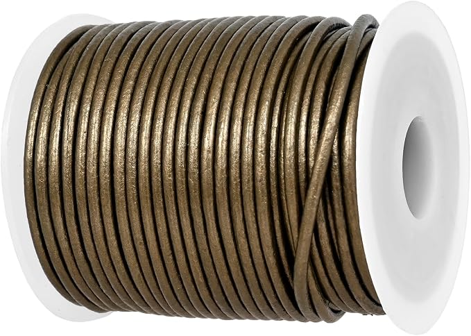 GENIQUE Real/Genuine Round Leather String Cord - Image 4