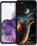 for Samsung Galaxy S20 Plus Case, Star Cave Hungry Wolf Pattern Graphic Design by FKBRCL4U